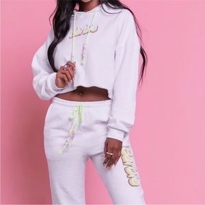Barbie beaded hoodie